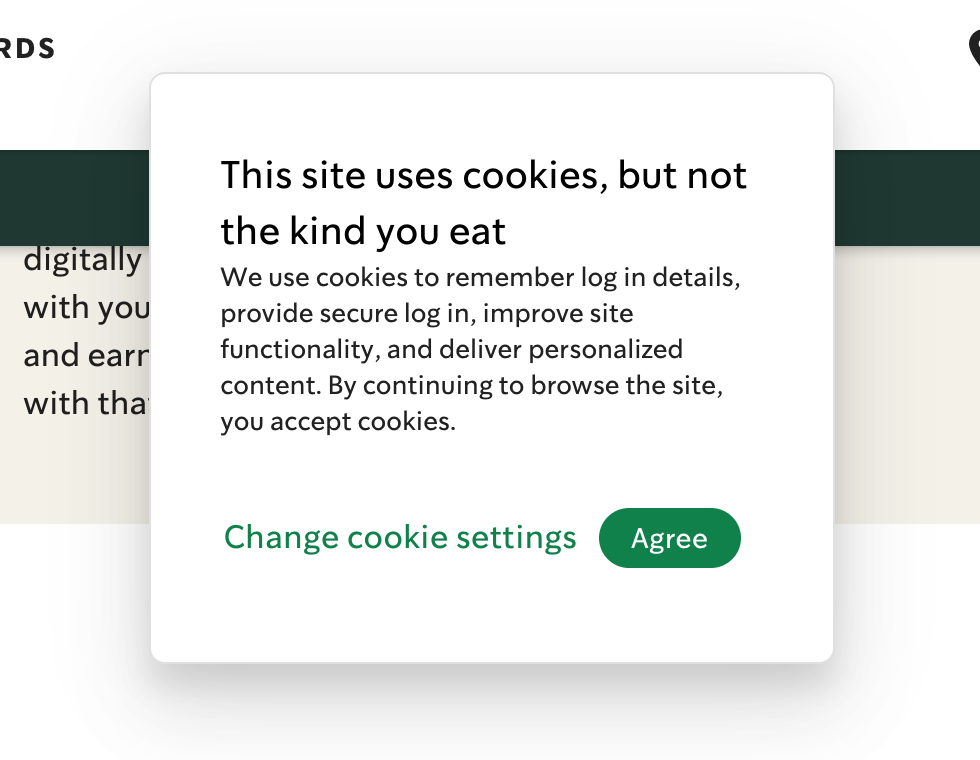 [This site uses cookies, but not the kind you eat]